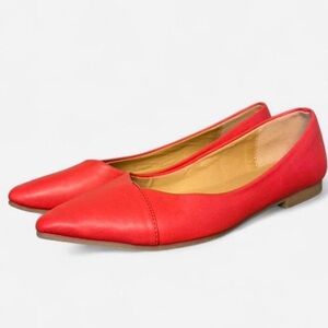 Funky Monkey Ladies Red Flats Size 7